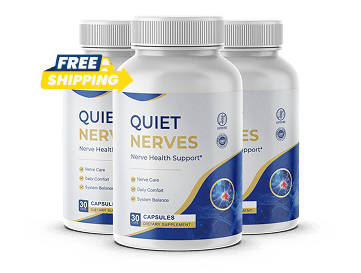 Three bottles of Quiet Nerves